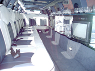 14 passenger interior